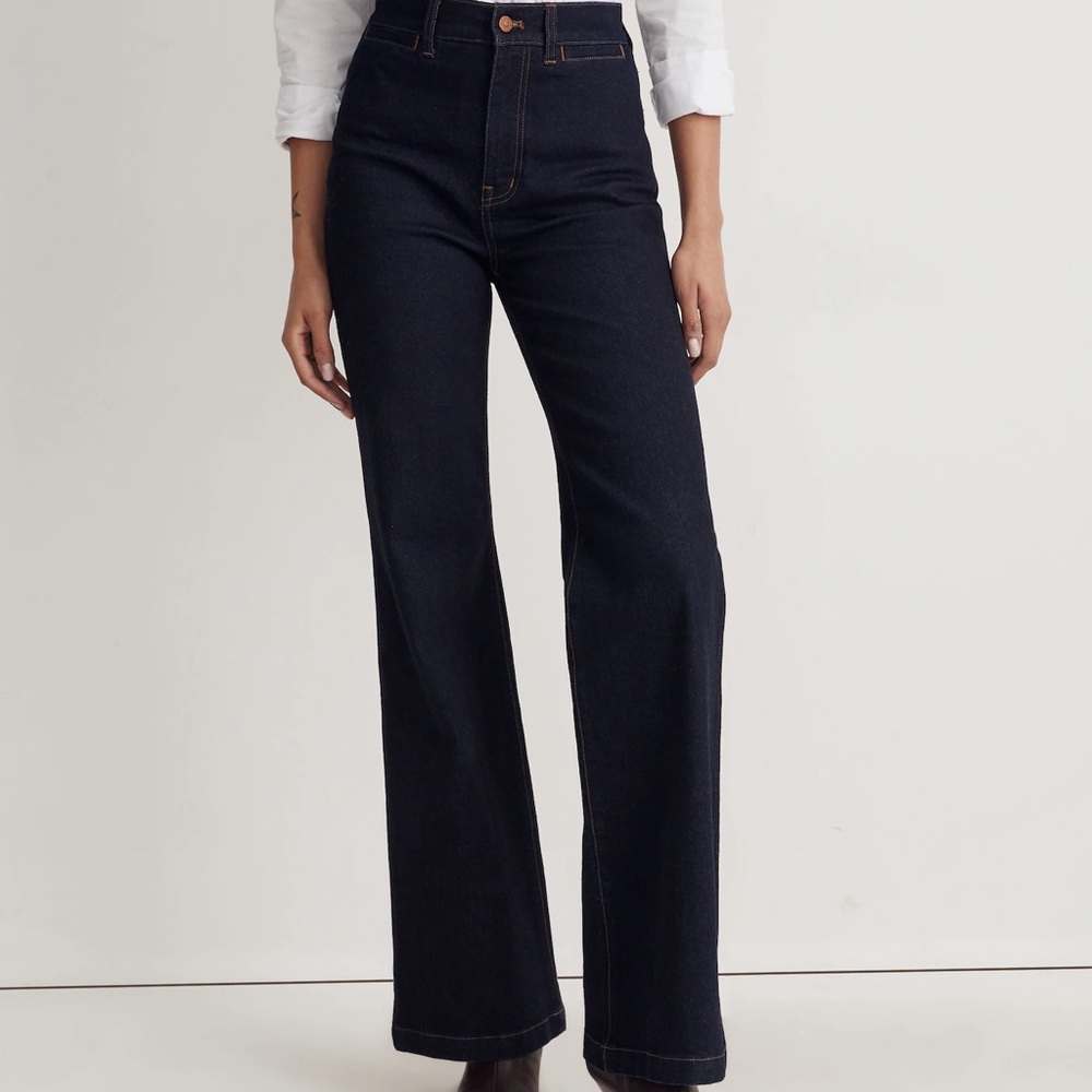 Madewell The 11" High-Rise Flare in Insley (size 24)